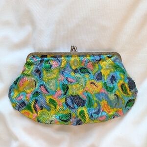 Vintage Multicolor Clutch Bag